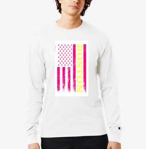 T-shirt décontracté à manches longues pour hommes de haute qualité 100% T-shirt blanc à col rond en pur coton avec motif à bas prix - Product Image 2