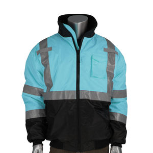 Vestes de sécurité de travail en gros vestes OEM vêtements de travail d'hiver haute visibilité vêtements de sécurité pour travailleurs vestes imperméables - Product Image 3