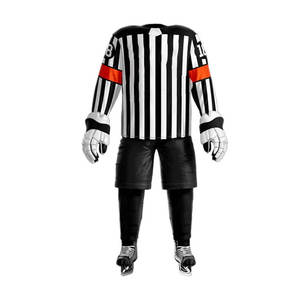 Uniforme de hockey sur glace pour hommes taille personnalisée ensemble haute qualité 100 polyester séchage rapide confortable respirant logo personnalisé - Product Image 5