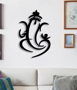 Decoración de pared de Metal con tema espiritual decorativo para el diseño interior moderno del hogar creando un ambiente tranquilo y consciente - Product Image 1