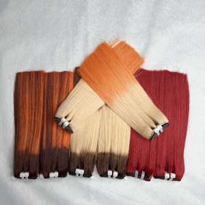 มัดผมสำหรับต่อผมตรงสีผสมจากกระดูก SDD เวียดนาม - Product Image 6