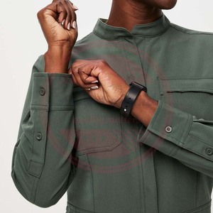 ชุดสครับทางการแพทย์สำหรับผู้หญิงชุดสครับแขนสั้นและยาวสำหรับใช้ในโรงพยาบาลมืออาชีพ - Product Image 5