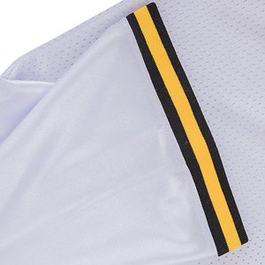 Camiseta Deportiva de Fútbol de Malla Blanca, Manga Corta, Ligera, de Poliéster, Ropa Deportiva - Product Image 5