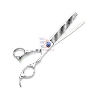 Ciseaux professionnels de toilettage pour animaux de compagnie Ciseaux amincissants Chunker personnalisés - Product Image 4