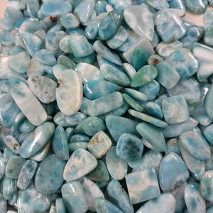 Larimar natural cabujón mezclado de alta calidad azul Larimar joyería de gran tamaño Larimar - Product Image 2