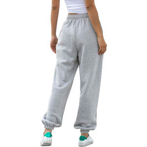 Tout nouveau femmes vêtements course Plus dames survêtement pantalon femmes coton polaire décontracté Sport entraînement Baggy pantalons de survêtement - Product Image 1
