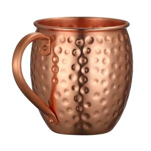 Tasse Cooper tasse de baril de cuivre pur pour Moscou Mule tasses Cocktail produit le plus vendu Moscow Mule Mug - Product Image 1