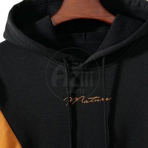 New Arrival Premium Quality Autumn <b>Men</b> <b>Hoodies</b> Solid 100% Cotton Casual Wear Breathable Digital Printing Eco-Friendly for Adult - Product Image 3
