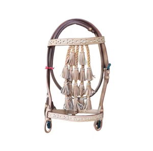 Brida española de cuero personalizada de la mejor calidad para caballos, accesorios Premium para caballos - Product Image 3