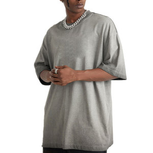 Camiseta de algodón 100% de alta calidad para hombre, recién llegada, ajuste holgado, cómodo, suave, duradero, de secado rápido - Product Image 3