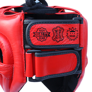 Casco de Boxeo de Cuero Vacuno de Alta Calidad, Diseño Nuevo, Fabricante OEM, Equipo de Entrenamiento, Protector de Cabeza para Boxeo - Product Image 6