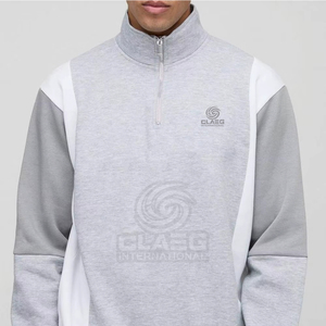 เสื้อสเวตเตอร์มีซิปสำหรับผู้ชายแขนยาวดีไซน์ใหม่ - Product Image 4