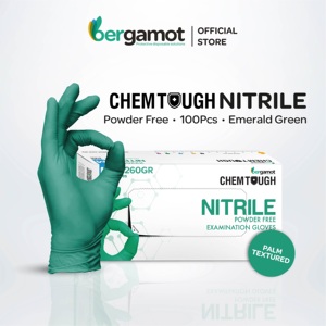 6.0gm <strong>Nitrile</strong> Powder Free <strong>Gloves</strong> - Green Color <strong>Nitrile</strong> Chemical Resistant <strong>Glove</strong> - Hand Protection <strong>Gloves</strong> - <strong>Laboratory</strong> <strong>Use</strong> - Product Image 2