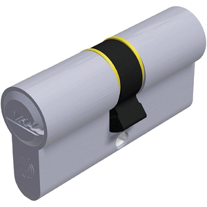 Cilindro Cromato Satinato K2 5 Chiavi Mm. 100 (40+60) - Product Image 1