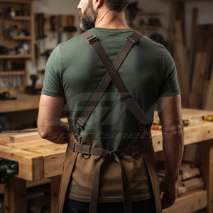 Tablier de randonnée extérieur, tablier de travail utilitaire pour le camping, équipement de trekking réglable avec plusieurs poches, tissu durable - Product Image 4
