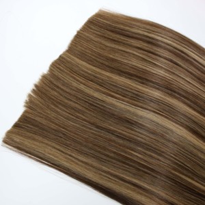 Venta al por mayor de alta calidad vietnamita máquina de extensiones de cabello de trama recta Balayage Color - Product Image 2