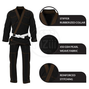 เครื่องแบบ BJJ GI ผ้าฝ้าย100% ระบายอากาศได้น้ำหนักเบาพิมพ์โลโก้ตามสั่ง2025สินค้าใหม่ - Product Image 4