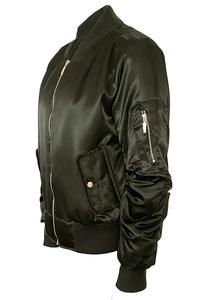 Chaqueta Bomber de Primera Calidad para Hombre con Cuello Alto, Logotipo Frontal Personalizable, Diseño Transpirable, Chaqueta de Moda de Invierno para Hombre - Product Image 6