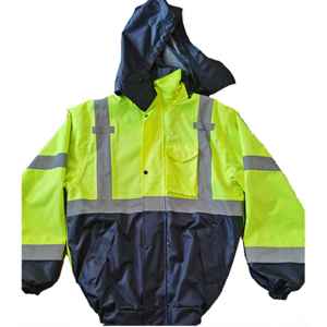 แจ็กเก็ตนิรภัยสะท้อนแสงสำหรับผู้ชายชุดทำงานเพื่อความปลอดภัยในการทำงาน - Product Image 5