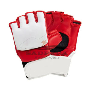 Gants de MMA et de boxe en cuir de haute qualité personnalisables et confortables pour la pratique des arts martiaux en plein air - Product Image 1