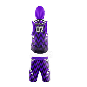 Uniforme de football américain de qualité supérieure pour équipes 7v7, respirant, technique d'impression par sublimation OEM, faible MOQ - Product Image 3