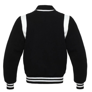 100% Wool Best Selling Men's Varsity <b>Jacket</b> Custom High Quality Winter Casual Letterman <b>Jacket</b> Button Waterproof Print - Product Image 2