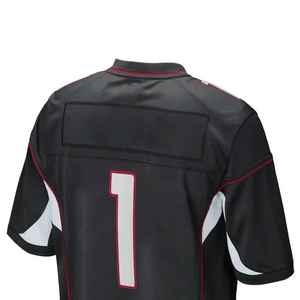 Maillot de football américain au meilleur design, nouveau design, couleurs d'équipe cousues et services OEM d'usine, maillot de football américain sportif - Product Image 5
