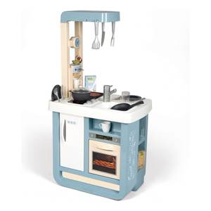 Cuisine jouet blanche et bleue Bon Appetit avec accessoires 7600310824 52.1x32.5x95.7cm Jouets de cuisine et d'alimentation - Product Image 1