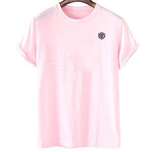 2025 O-Neck T-shirts en mélange de coton pour hommes de haute qualité 100% coton personnalisable couleurs unies en gros au Pakistan - Product Image 1