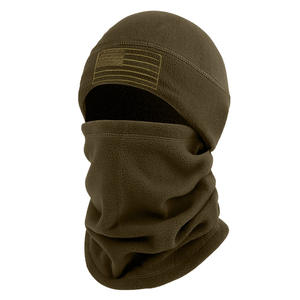 Masque de cyclisme en polaire noir de haute qualité, logo personnalisé OEM&ODM, respectueux de l'environnement, masque de cyclisme d'hiver chaud, livraison DDP - Product Image 4