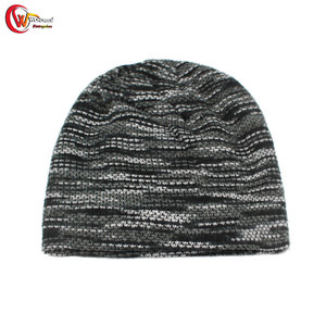 100% algodón lana ropa de invierno Jacquard Beanie sombreros hechos en la mejor tela superventas Beanie sombreros para la venta - Product Image 2