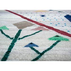 Alfombra de Lana Anudada a Mano con Diseño Geométrico Freedom Manchaha, Gris y Negra, Rectangular, para Sala de Estar, Decoración de Pasillo, Material Viscosa-LE-8251 - Product Image 2