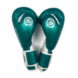 Gants de boxe en cuir véritable personnalisés OEM, parfaits pour l'entraînement et de la meilleure qualité en cuir de vache - Product Image 4