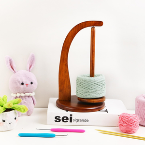 ที่ใส่ของตกแต่งทำจากไม้เส้นใหญ่สำหรับถักไหมพรม - Product Image 4