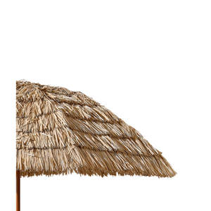 9ft Hawaiian Hula Beach Umbrella Tropical Palapa Raphia Tiki Hut avec paille pour cour Gym ou extérieur avec base incluse - Product Image 1