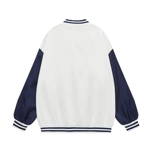 Chaqueta cortavientos universitaria para mujer al mejor precio, ropa informal de invierno para exteriores, secado rápido, transpirable, patrón sólido, cuello levantado, algodón - Product Image 2