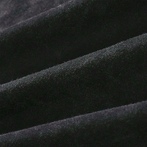 T-shirt à col rond en détresse de style vintage High Street pour hommes t-shirts délavés à l'acide de haute qualité pour hommes - Product Image 6