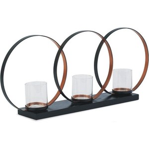Support de bougie décoratif en métal élégant pour la décoration de la maison et une ambiance festive - Product Image 5