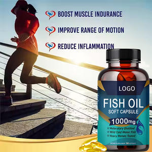 ハラール野生冷水魚500mg 1000mg Dhaビタミンサプリメントソフトゲルオメガ<span class=keywords><strong>3</strong></span> <span class=keywords><strong>6</strong></span> <span class=keywords><strong>9</strong></span>フィッシュオイルソフトジェルボディシェイピング - Product Image 2