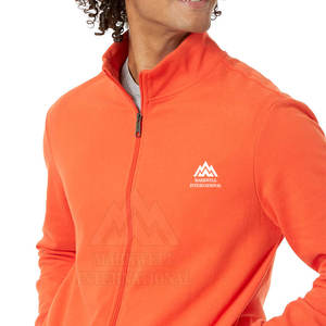 Nueva llegada Diseño personalizado Hombres Sudaderas con cremallera completa Venta directa de fábrica Hombres Básicos Sudaderas en venta al por mayor - Product Image 3