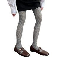 2024 coloré Vintage fleur sombre bas pur désir style épicé fille creux collants Nylon bas