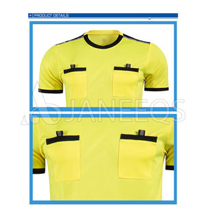 Nuevos Estilos de Camisetas de Fútbol para Árbitro, Uniformes Transpirables, Impermeables y Antibacterianos de Poliéster, Camiseta de Fútbol en Oferta - Product Image 6