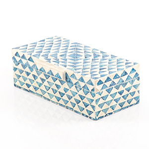 Great quality <b>mother</b> of pearl shell inlay jewellery box factory direct supply MOP trinket <b>boxes</b> - Product Image 6