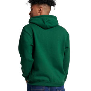 เสื้อฮู้ดสวมหัวผ้าฟลีซผ้าฝ้ายลายนักล่าสีเขียว - Product Image 2