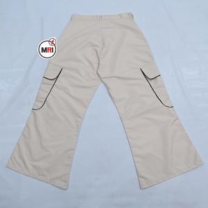 กางเกงวอร์มทรงถุงผ้าโพลีเอสเตอร์สำหรับผู้ชายกางเกงวอร์มทรงหลวมแนววินเทจกว้างน้ำหนักเบาโลโก้ตามสั่ง - Product Image 3