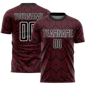 เสื้อฟุตบอลโพลีเอสเตอร์ 100% พิมพ์ลายแบบซับลิเมชั่นตามสั่ง ระบายอากาศได้ดี แห้งเร็ว บริการ OEM สำหรับทีมผู้ใหญ่ โรงเรียน และสโมสร ทั้งชายและหญิง - Product Image 3