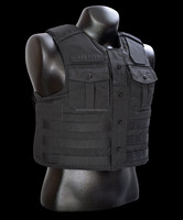 Chaleco Táctico de Alta Calidad, Protección Total, Anti-Cortes, Resistente al Fuego, de Poliéster, para Guardias de Seguridad