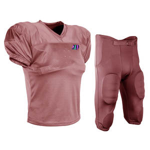 Uniforme de Fútbol Americano Corto y Transpirable para Hombre, Material de Spandex/Poliéster, Ropa de Equipo Personalizable para Competición - Product Image 1