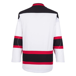 Jersey de hockey sobre hielo en blanco con diseño sublimado personalizado al por mayor - Product Image 2