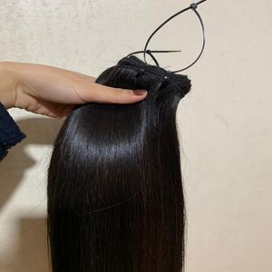 <b>Cheap</b> 100 Human Hair Hair Bundle <b>Extension</b> Raw Vietnam Remy Natural Vendor Top Style Bone Straight Hair Double Weight - Product Image 3